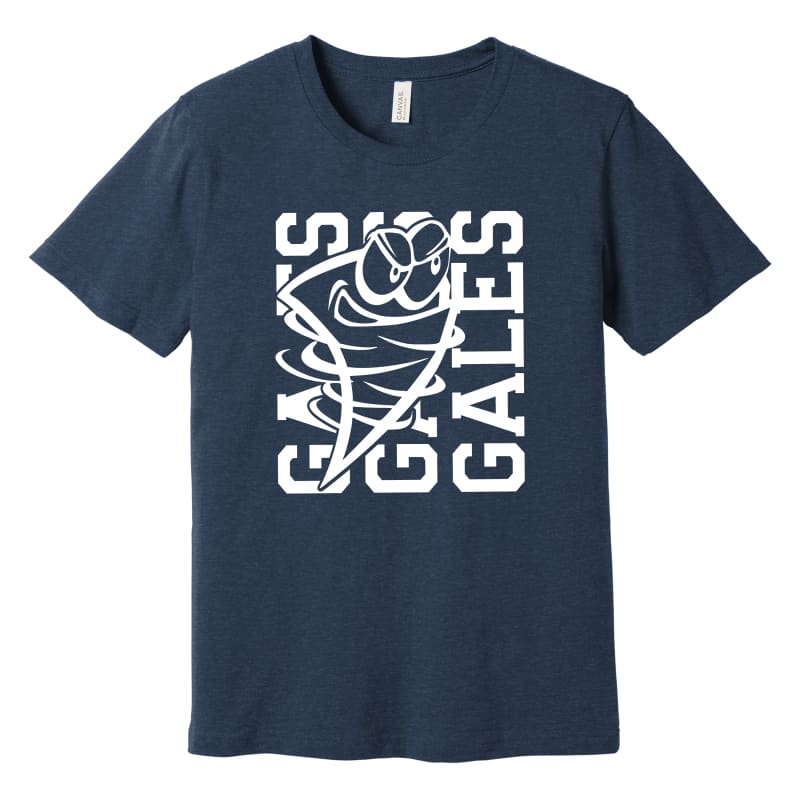Lancaster Gales Sidway Stacked Tee – Youth S to Adult 3XL