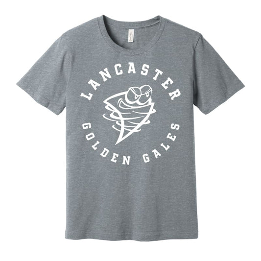 Lancaster Golden Gales Tee – Youth S to Adult 3XL | Grey
