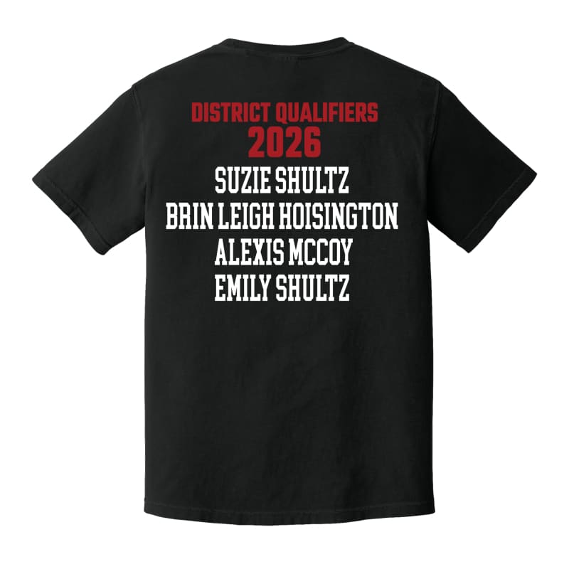 Liberty Union Swimming Districts Comfort Colors Tee