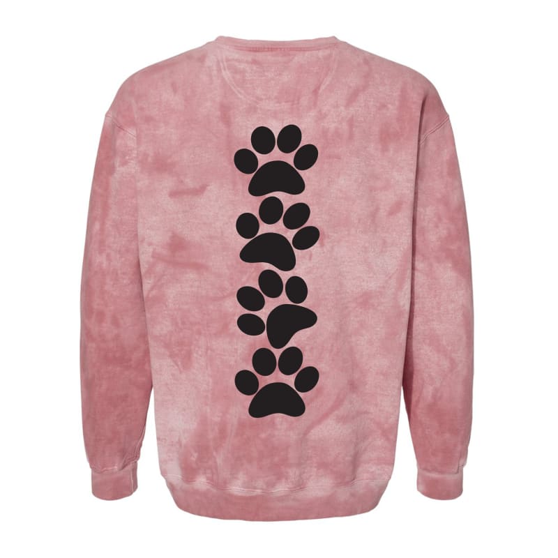 Lions Head with Paw Tracks - Clothing