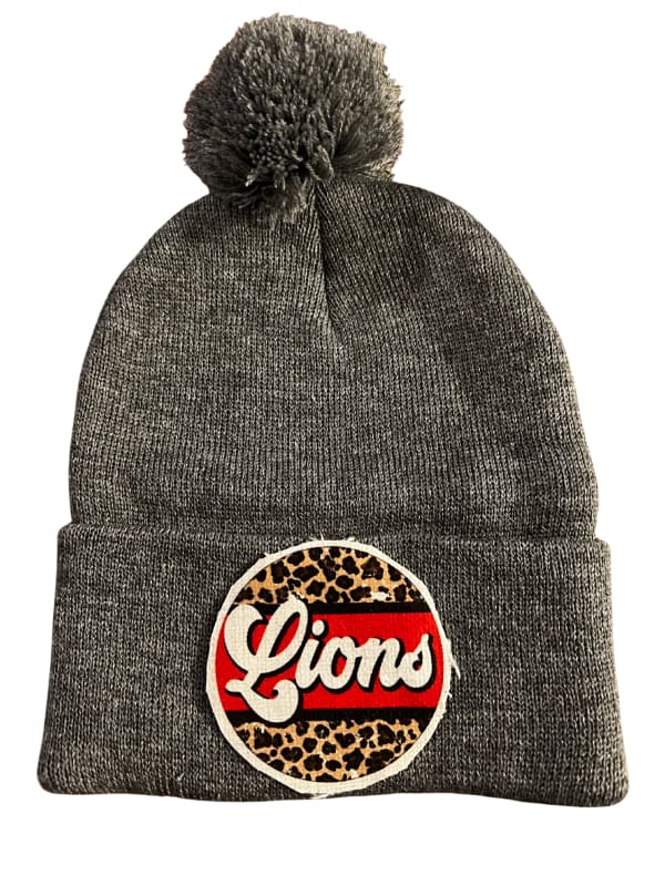 Lions Leopard Patch Beanie - Trucker Hats