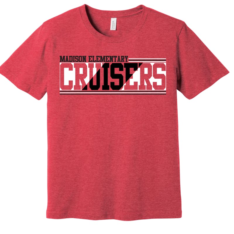 Madison Elementary Split Spirit Wear T-Shirt – Youth