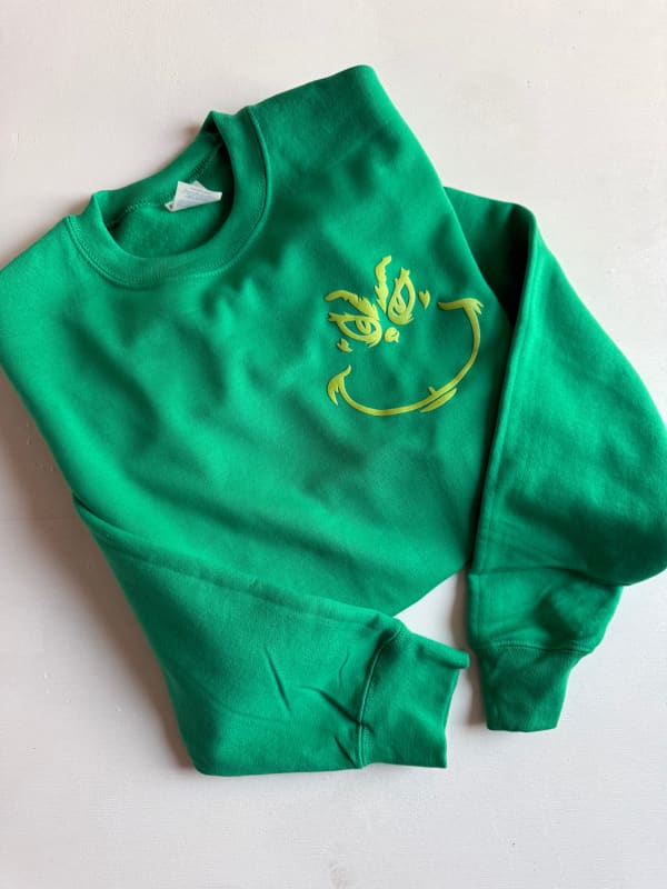 🎄 Mean One Grinch Crewneck – Festive Holiday Sweatshirt 🎁