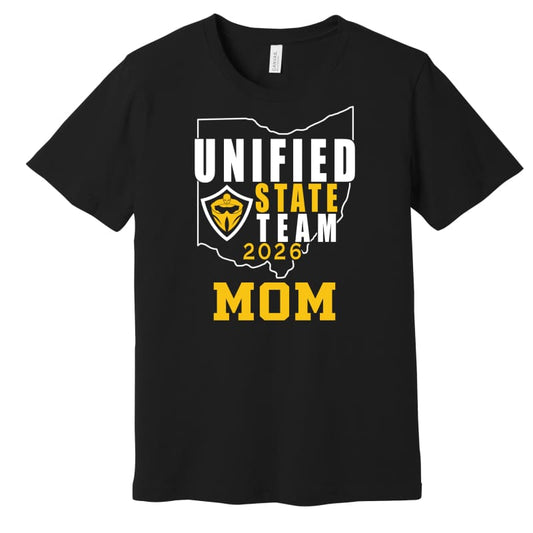 Mom or Dad Unified State Swim Team Tee - Adult Small