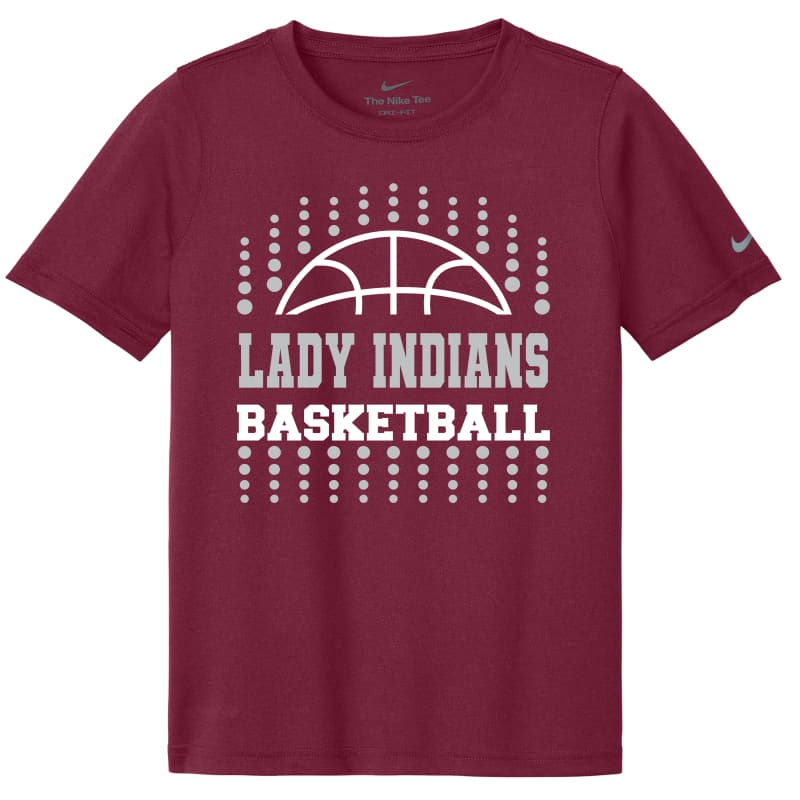 Nike Dri-FIT Lady Indians Basketball Tee – Dot Design