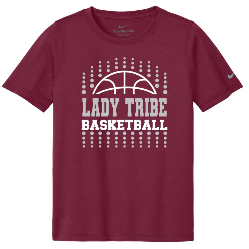 Nike Dri-FIT Lady Tribe Basketball Tee – Dot Design