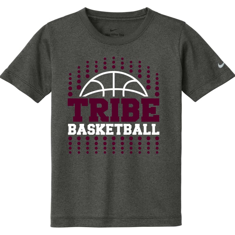 Nike Dri-FIT Tribe Basketball Tee – Dot Graphic | Maroon