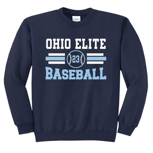 Ohio Elite Baseball Crewneck Sweatshirt – Team Fan Apparel