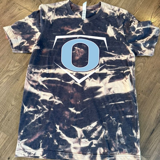 Ohio Elite “O” Home Plate Tie-Dye Baseball T-Shirt – Fan