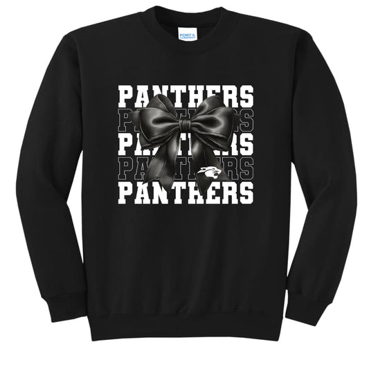 🏆 Panthers Bow Cheer Sweatshirt – Pickerington Ohio Spirit
