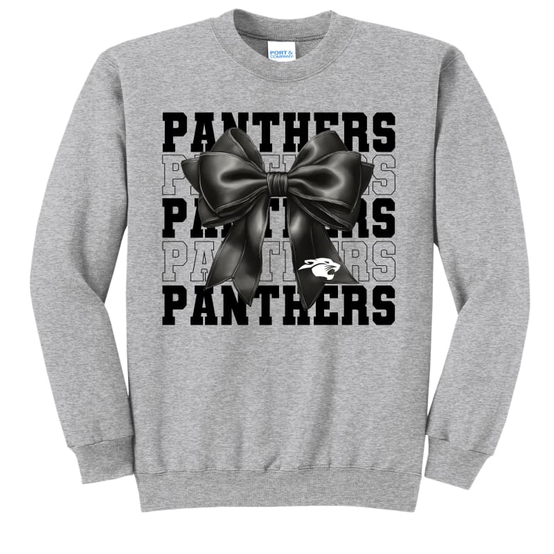 🏆 Panthers Bow Cheer Sweatshirt – Pickerington Ohio Spirit
