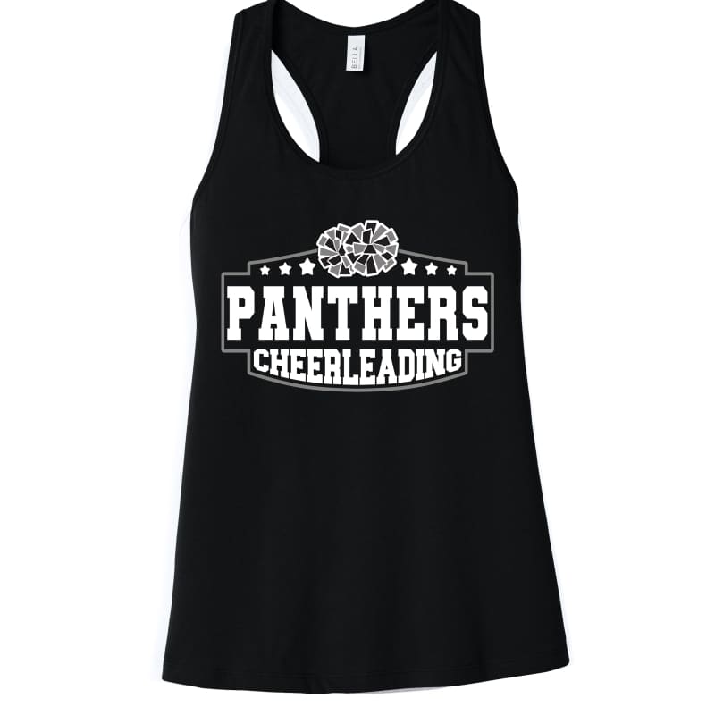 Panthers Cheerleading Racerback Tank – Women’s Spirit Wear