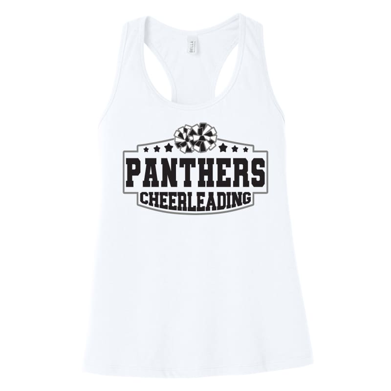 Panthers Cheerleading Racerback Tank – Women’s Spirit Wear