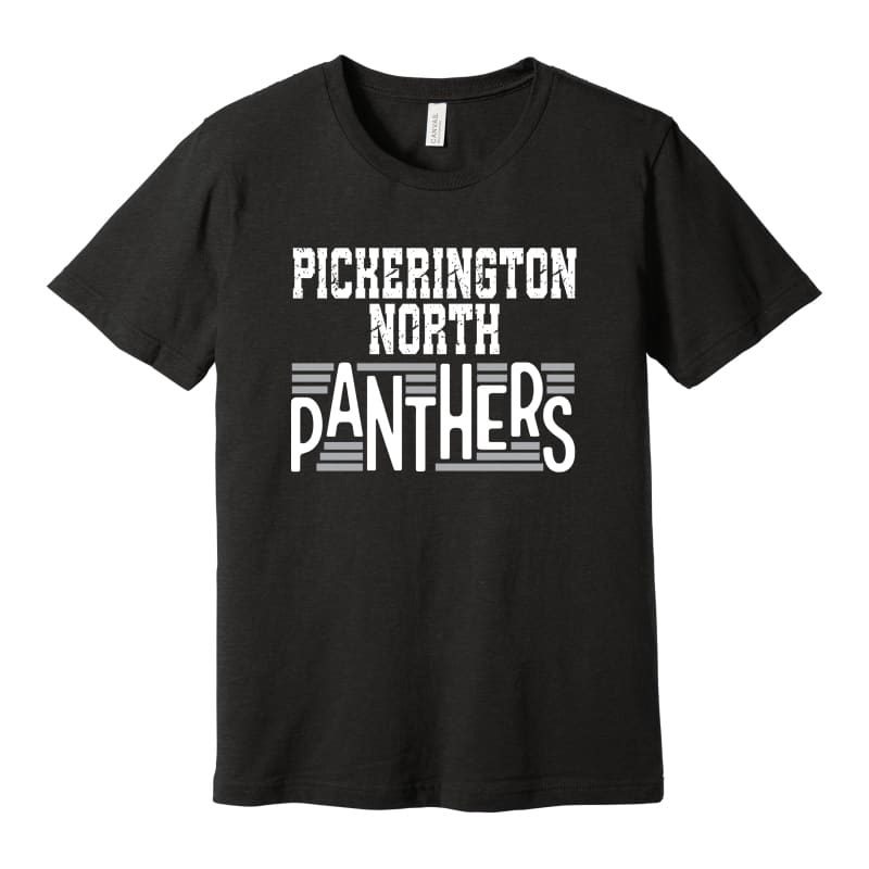 Pickerington North Panthers Block Stripe Tee – Bold &