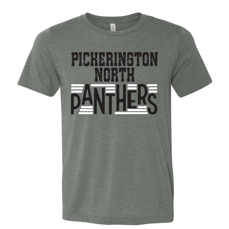 Pickerington North Panthers Block Stripe Tee – Bold &