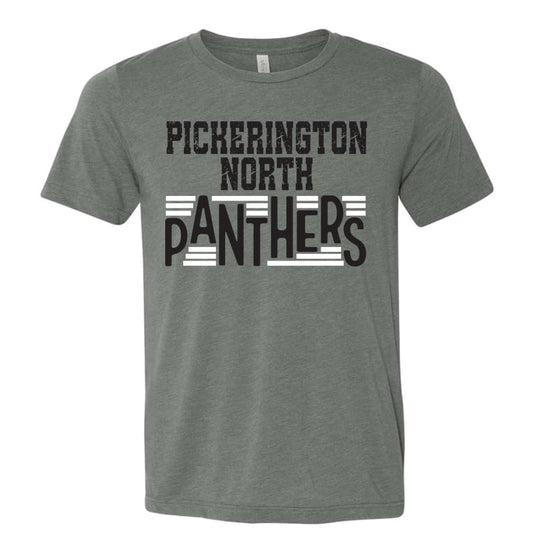 Pickerington North Panthers Block Stripe Tee – Bold &