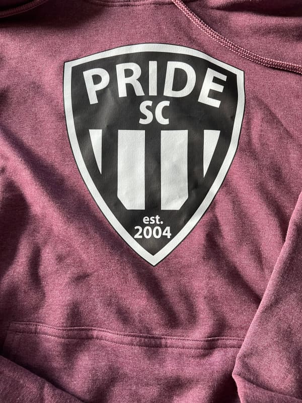Pride Crest Logo Unisex Hoodie - Clothing