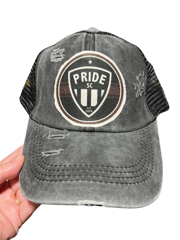 Pride Soccer Club Ponytail Trucker Hat - Hats