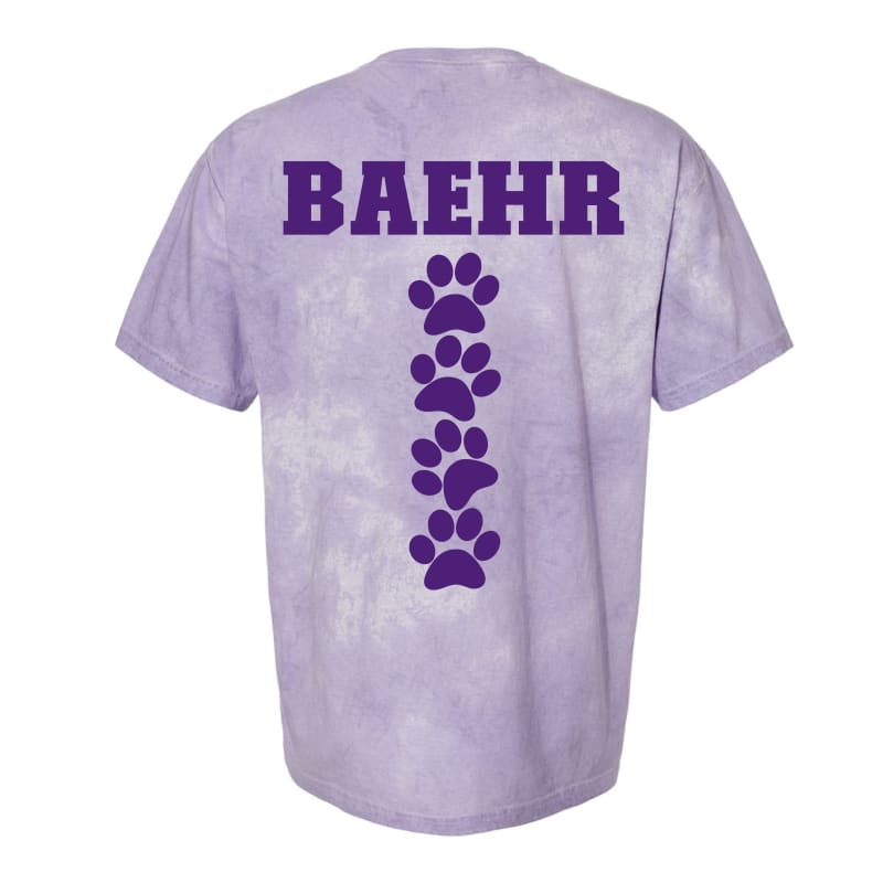 Purple Blast Bulldogs Senior Soccer-Mom Tee - Clothing