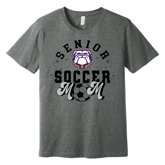 Custom Senior Soccer Mom Bulldogs Tee