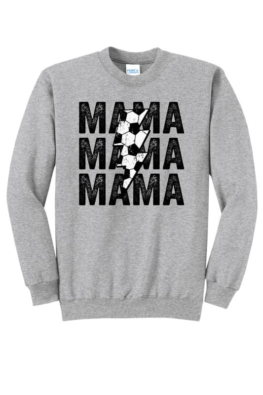🖤 Soccer Mama Pattern Sweatshirt | Soccer Support