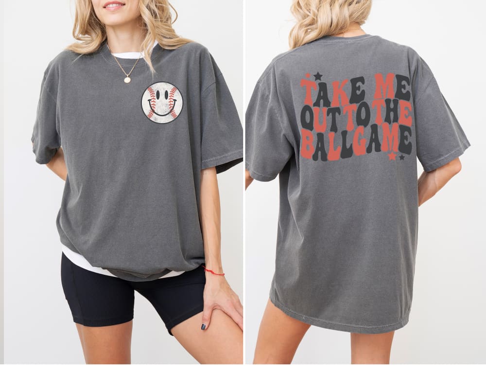 Take Me Out to the Ball Game Baseball - Tee / Small Clothing