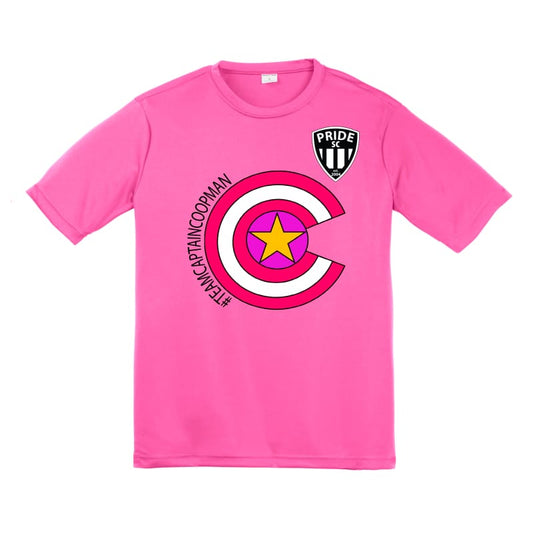 Team Captain Coopman Pink Pride Jersey - Youth XS - Clothing