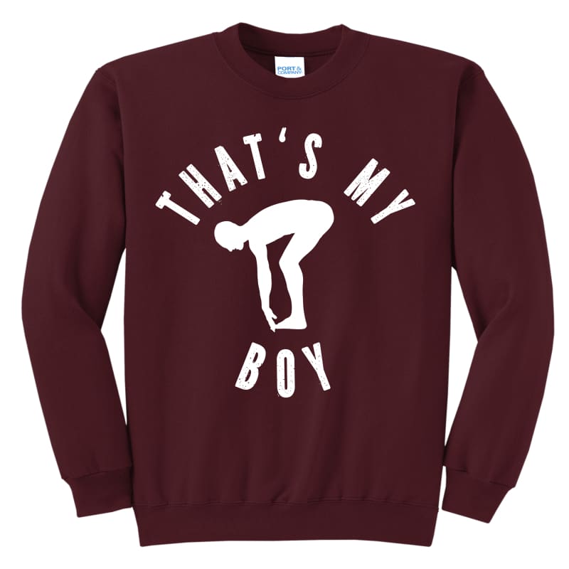 “That’s My Boy” Personalized Swim Sweatshirt – Unified