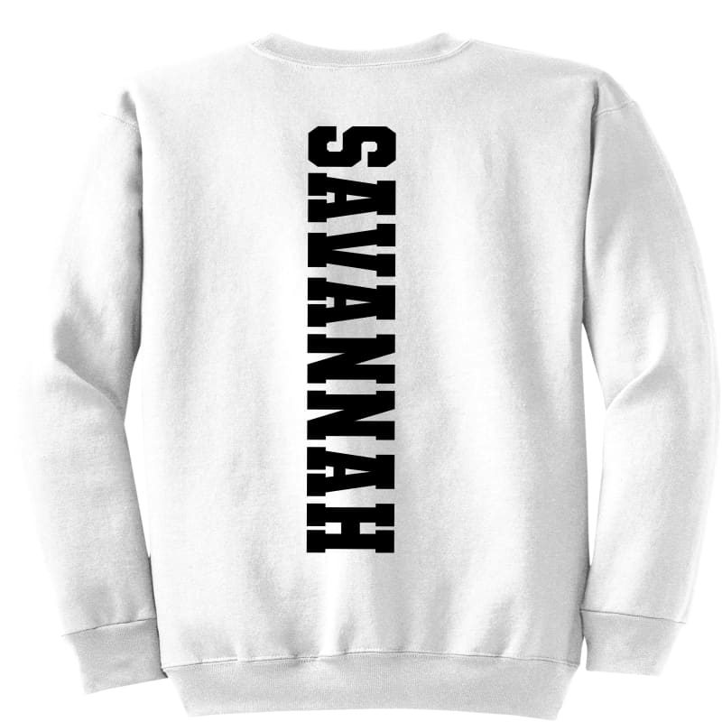 That’s My Girl Cheer Sweatshirt – White Gray & Black