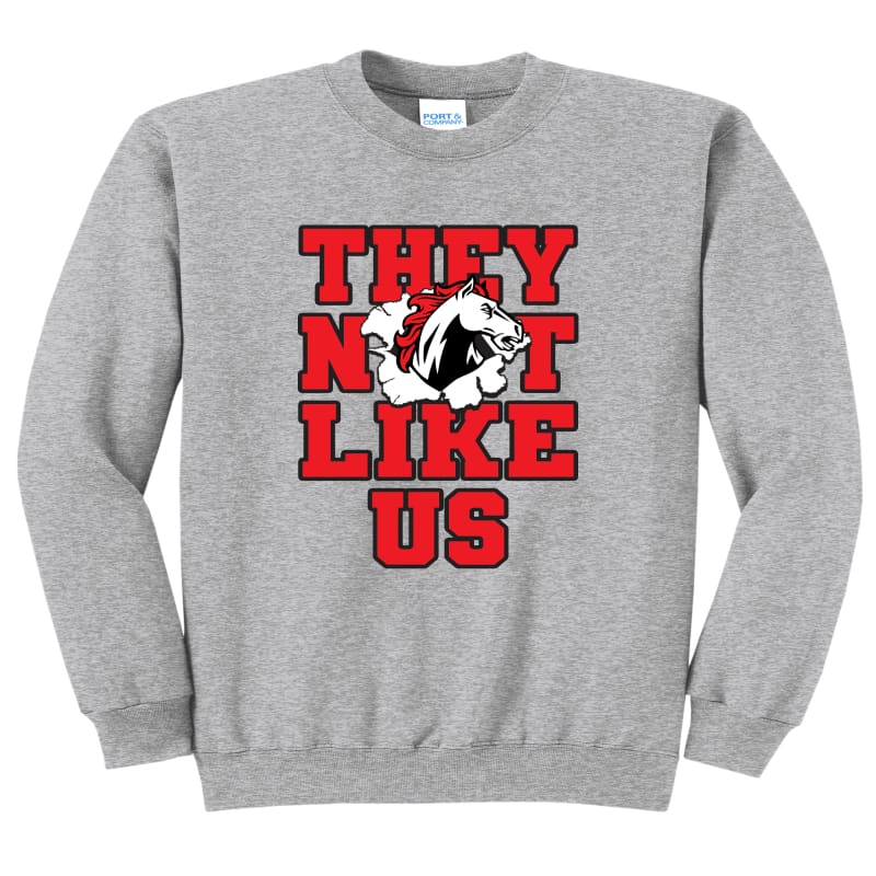 They not like us Cruisers Sweatshirt - Clothing