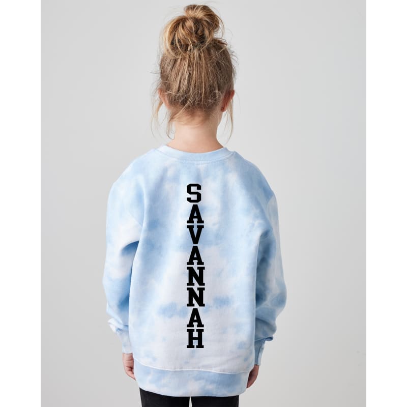 💙 Tie-Dye Swim Sweatshirt | Canal Winchester Dolphins