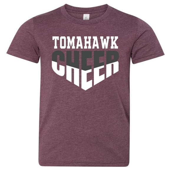 Tomahawk Cheer Tee - Clothing