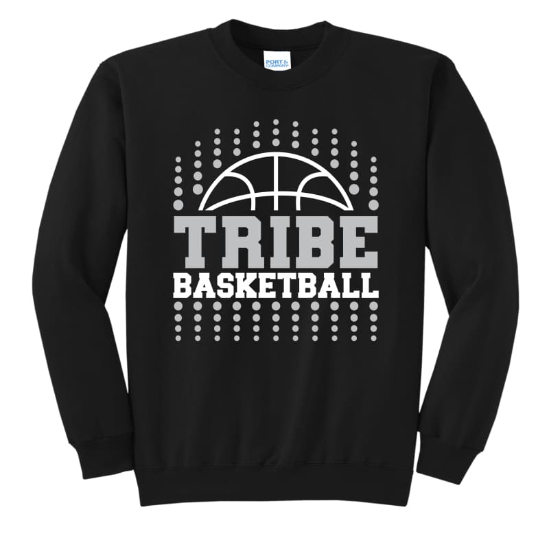 TRIBE Basketball Dotted Sweatshirt – Canal Winchester Ohio