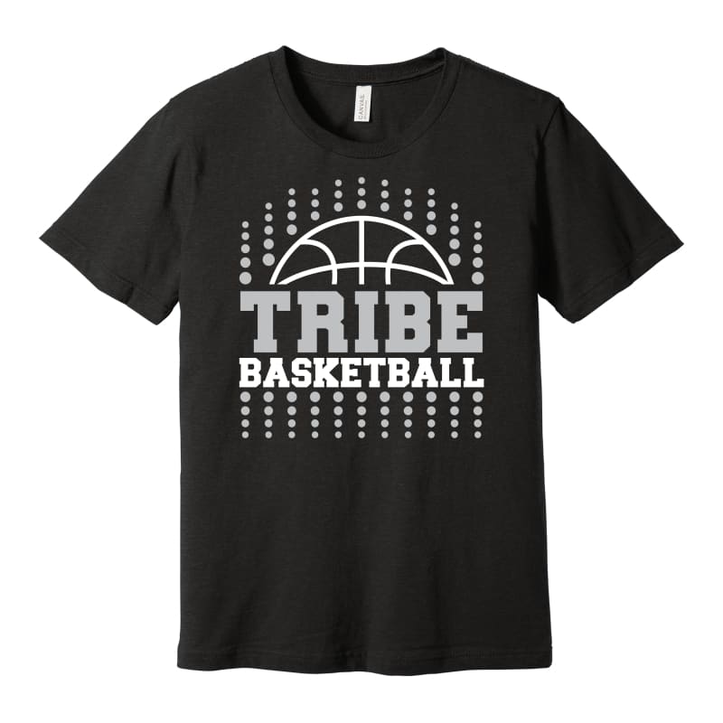 Tribe Basketball Dotted Tee – Canal Winchester - Small