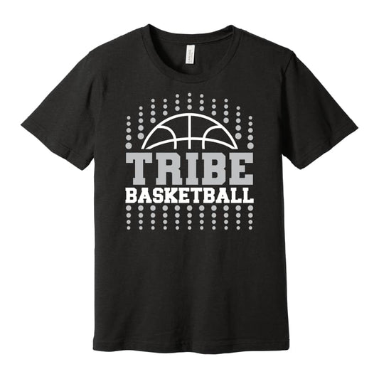 Tribe Basketball Dotted Tee – Canal Winchester - Small