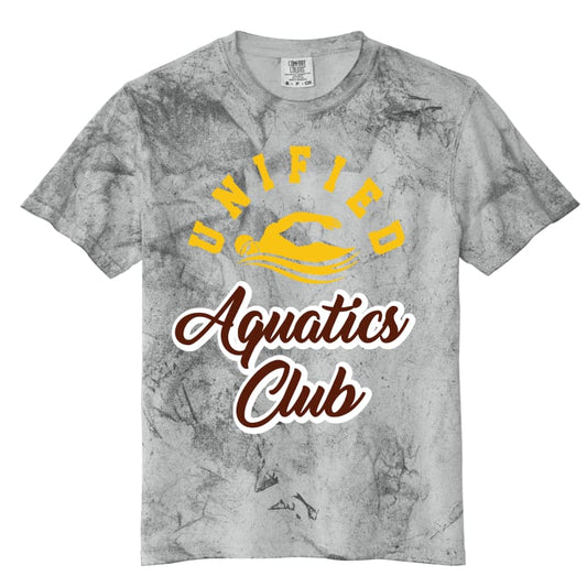 Unified Aquatics Club “Circle Swimmer” Yellow Blast Tee