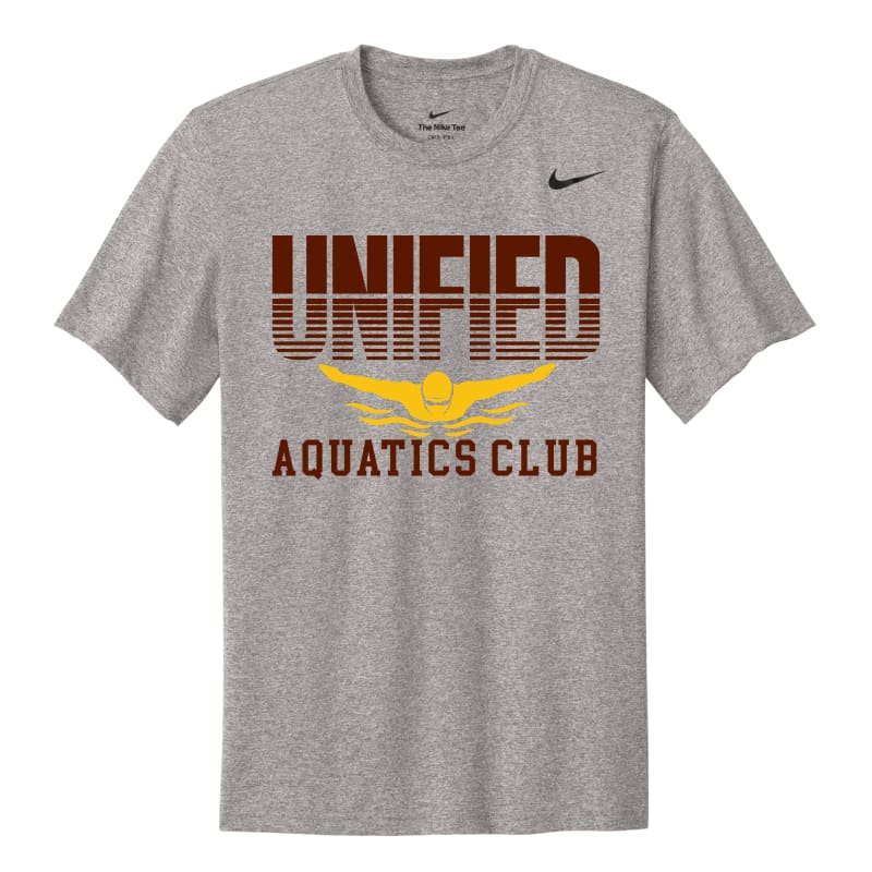 Unified Aquatics Club Split‑Logo Nike Dri‑FIT Tee –