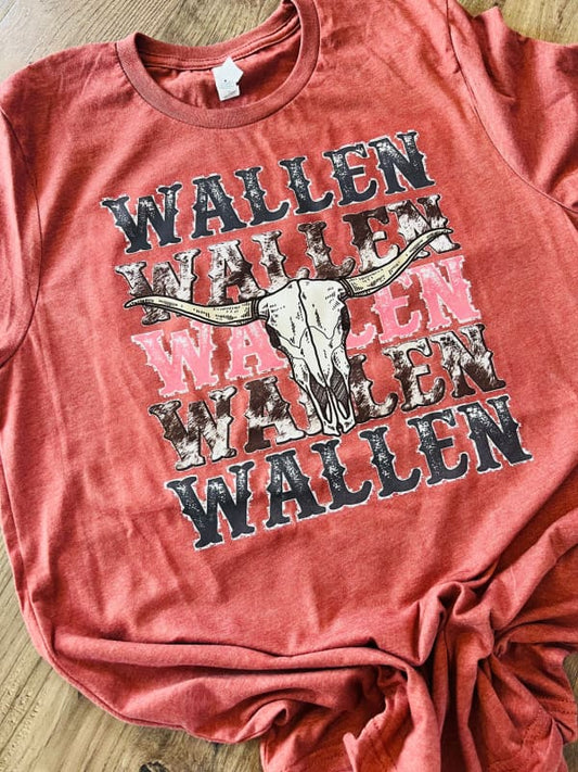 Wallen Skull Tee - Small - Clothing