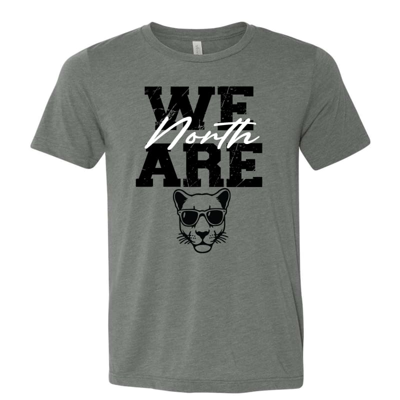 We Are North – Sunglasses Panther Tee - Small / Gray