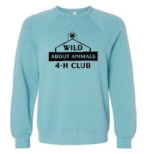 Wild About Animals 4-H Club Crew Sweatshirt
