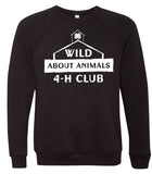 Wild About Animals 4-H Club Crew Sweatshirt