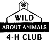 Wild About Animals 4-H Club Tee