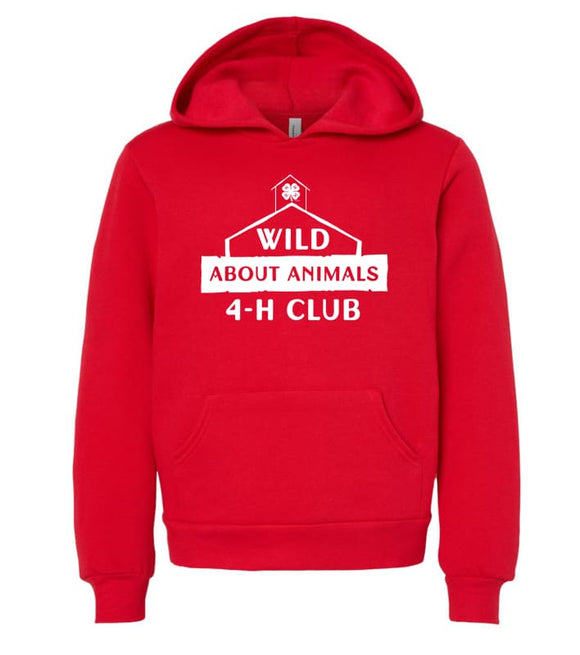 Youth Wild About Animals 4-H Club Sweatshirt