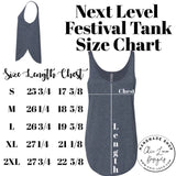 American Mama Bleached Tank - Clothing