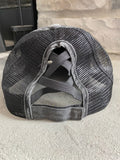 Beach Life Criss Cross Ponytail Hat - Trucker Hats