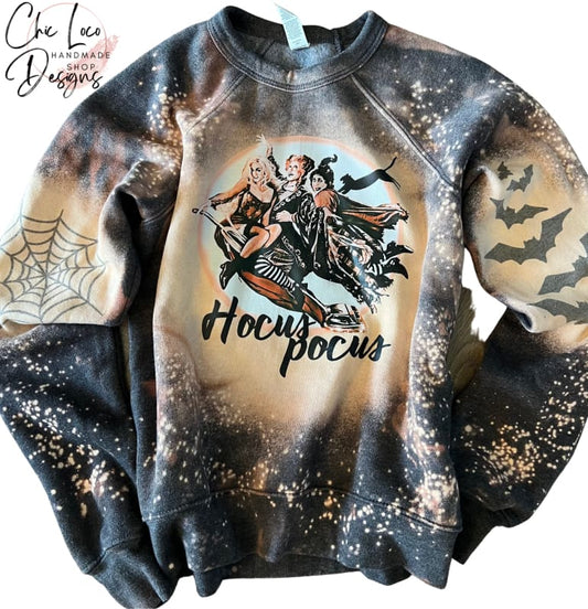 Bleached Halloween Crew Sweatshirt