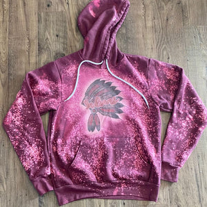 Bleached Indians Unisex Sweatshirt Hoodie - XS - Clothing