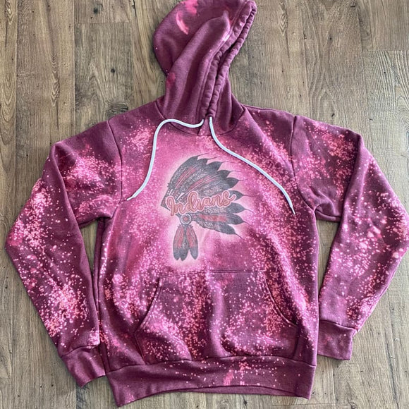 Bleached Indians Unisex Sweatshirt Hoodie - XS - Clothing