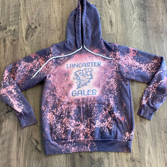 Bleached Lancaster Gales Sweatshirt Hoodie - XS / Heather 