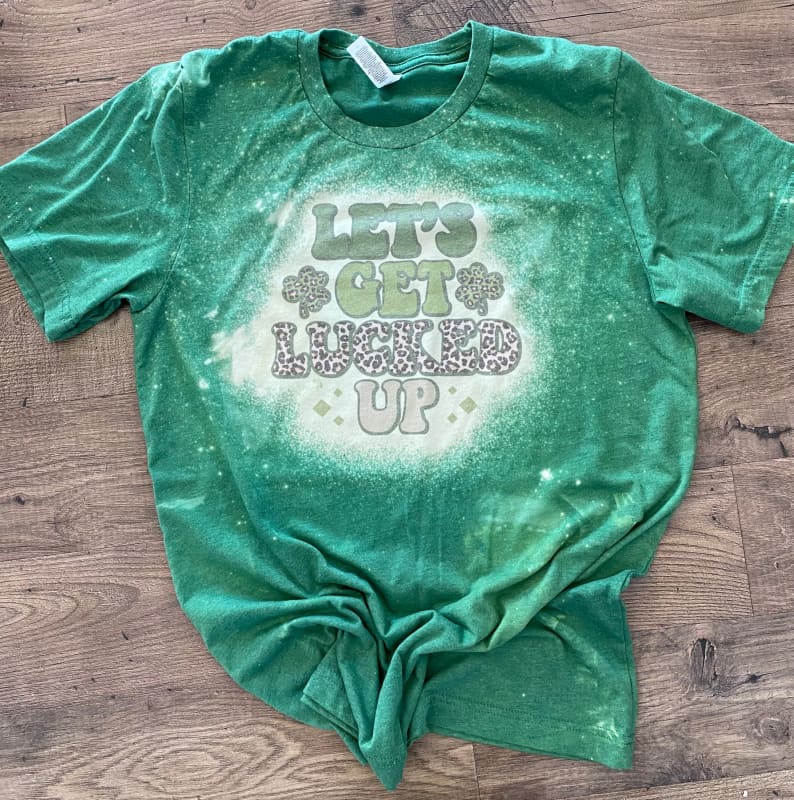 BLEACHED LETS GET LUCKED UP - XS - Clothing